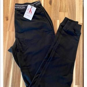 BRAND NEW Calvin Klein X-Small Black Joggers
